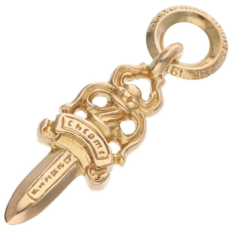 Chrome Hearts #5 Dagger Charm 22K Gold