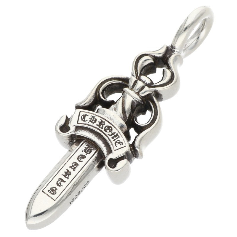 Chrome Hearts Double Dagger Pendant Silver 925 Size ONE SIZE