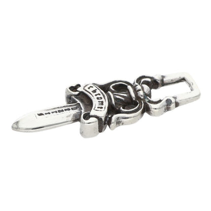 Chrome Hearts #5 Dagger Charm Silver Pendant Size ONE SIZE