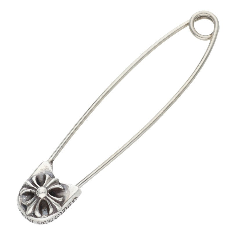 Chrome Hearts Large Safety Pin Pendant Silver Size ONE SIZE