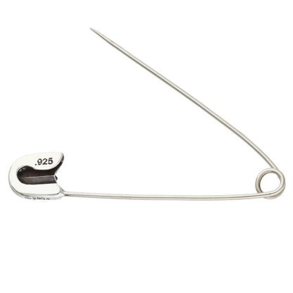 Chrome Hearts Large Safety Pin Pendant Silver Size ONE SIZE