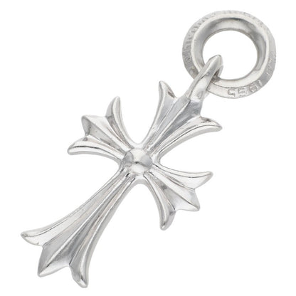 Chrome Hearts Platinum Tiny CH Cross 1 Diamond Size ONE SIZE