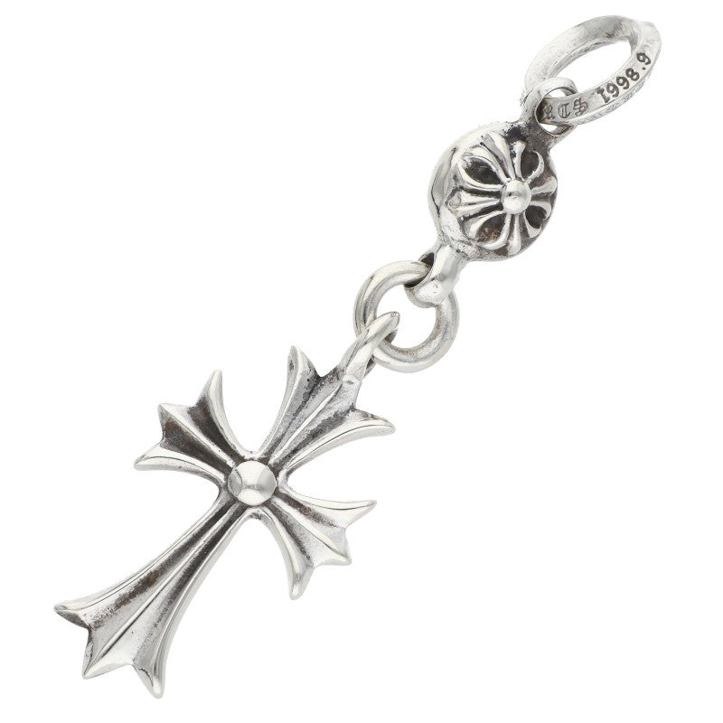 Chrome Hearts 1 Ball Tiny CH Cross Silver 925 Size ONE SIZE