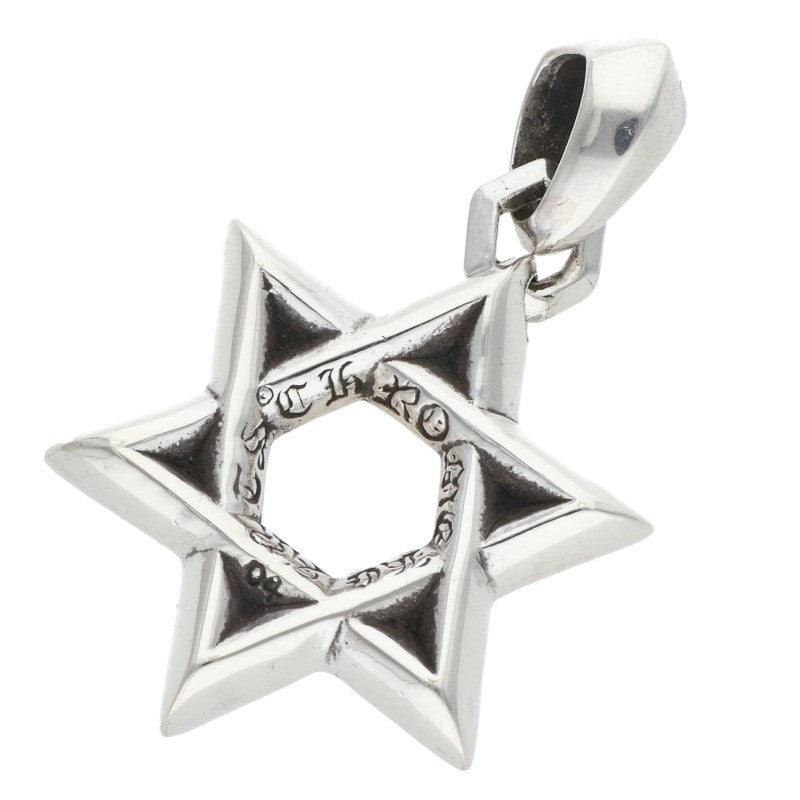 Chrome Hearts Star of David Pendant 925 Silver Size ONE SIZE