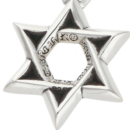 Chrome Hearts Star of David Pendant 925 Silver Size ONE SIZE