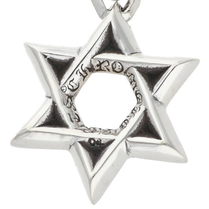 Chrome Hearts Star of David Pendant 925 Silver Size ONE SIZE