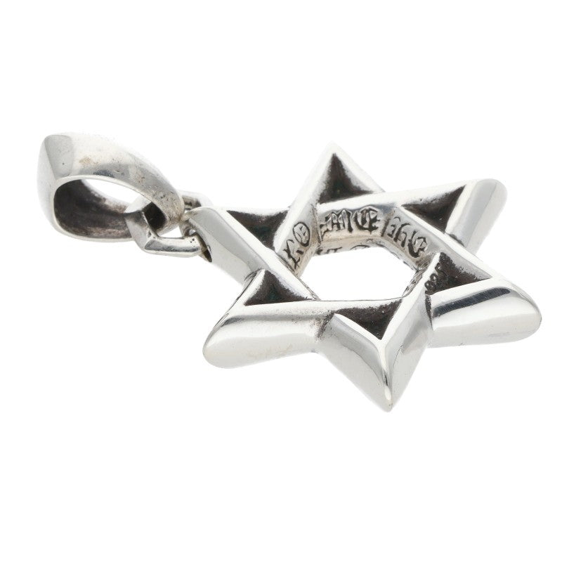 Chrome Hearts Star of David Pendant 925 Silver Size ONE SIZE