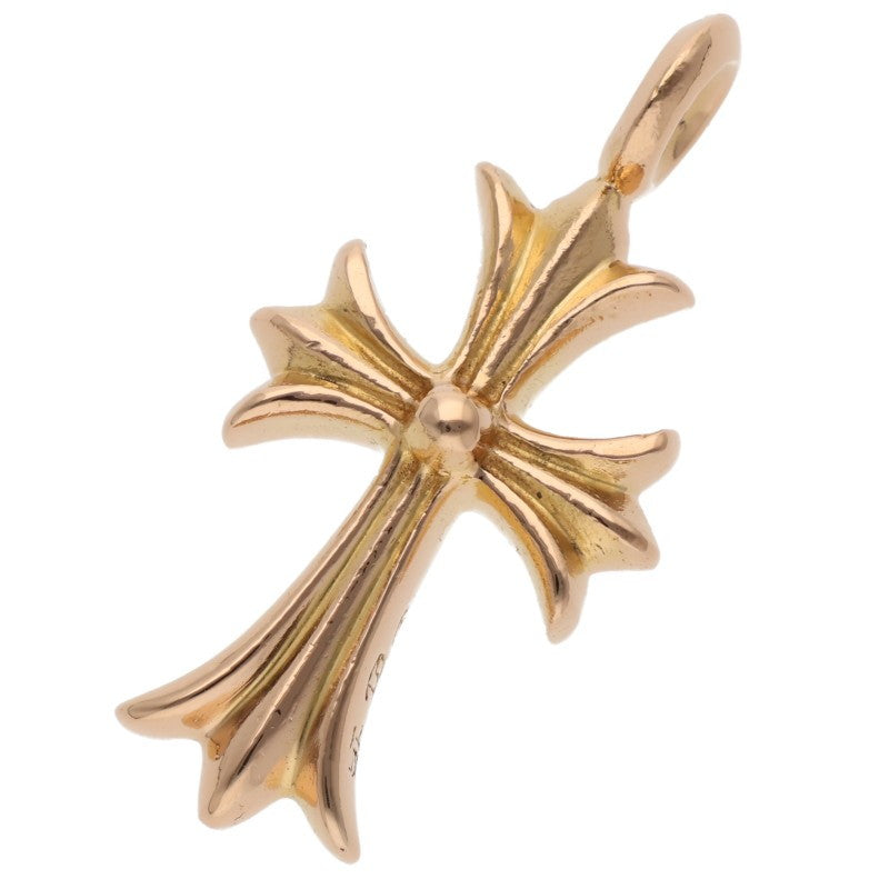 Chrome Hearts 22K Gold Tiny Fat Cross Pave Size ONE SIZE