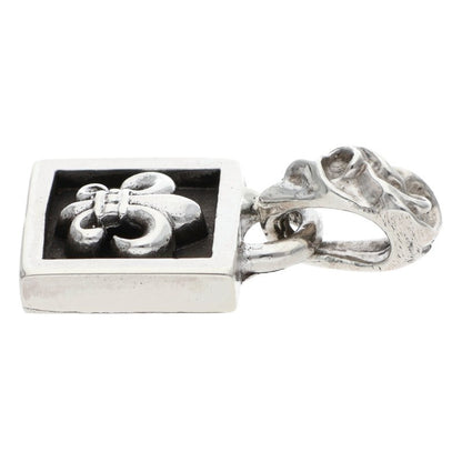 Chrome Hearts Sterling Silver Framed BS Fleur Size ONE SIZE