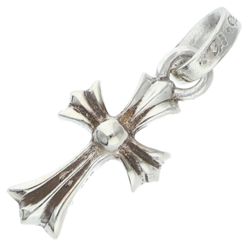 Chrome Hearts Babyfat Cross Charm 925 Silver
