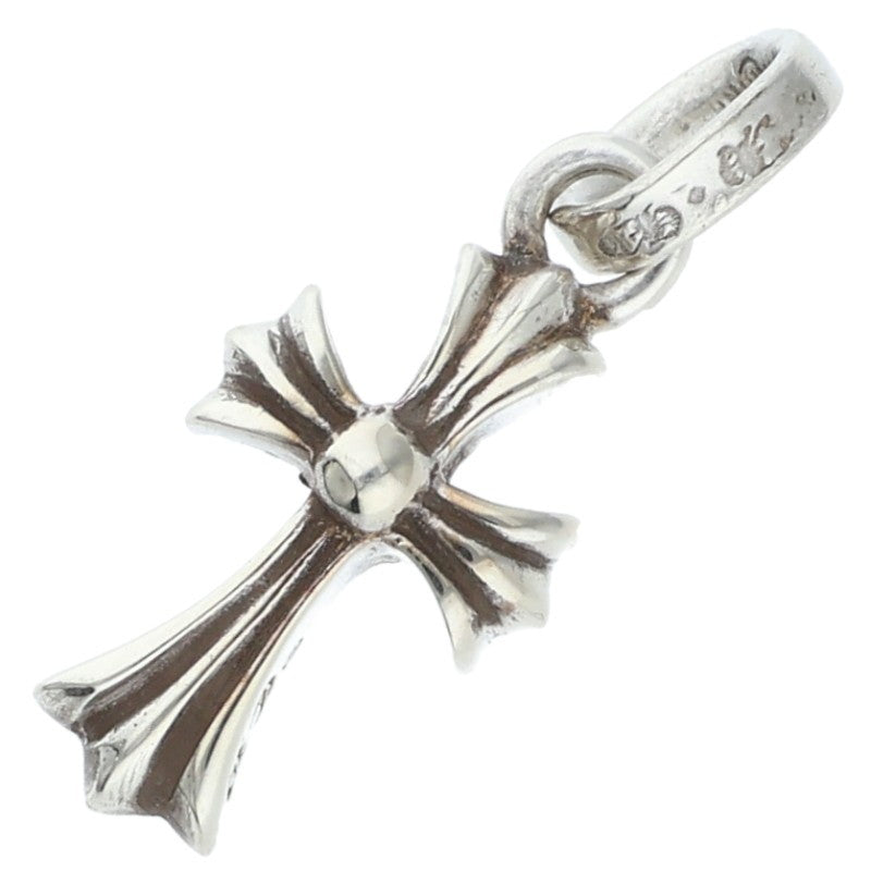 Chrome Hearts Babyfat Cross Charm 925 Silver