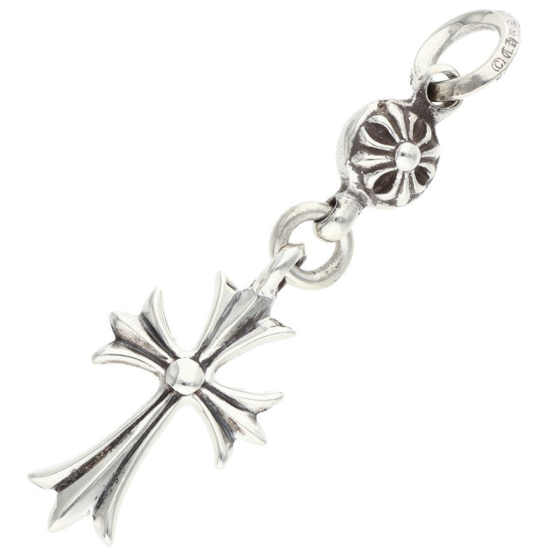 Chrome Hearts 1 Ball Tiny CH Cross Charm .925 Size ONE SIZE