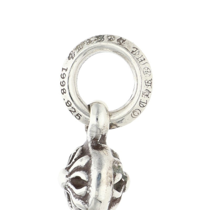 Chrome Hearts 1 Ball Tiny CH Cross Charm .925 Size ONE SIZE