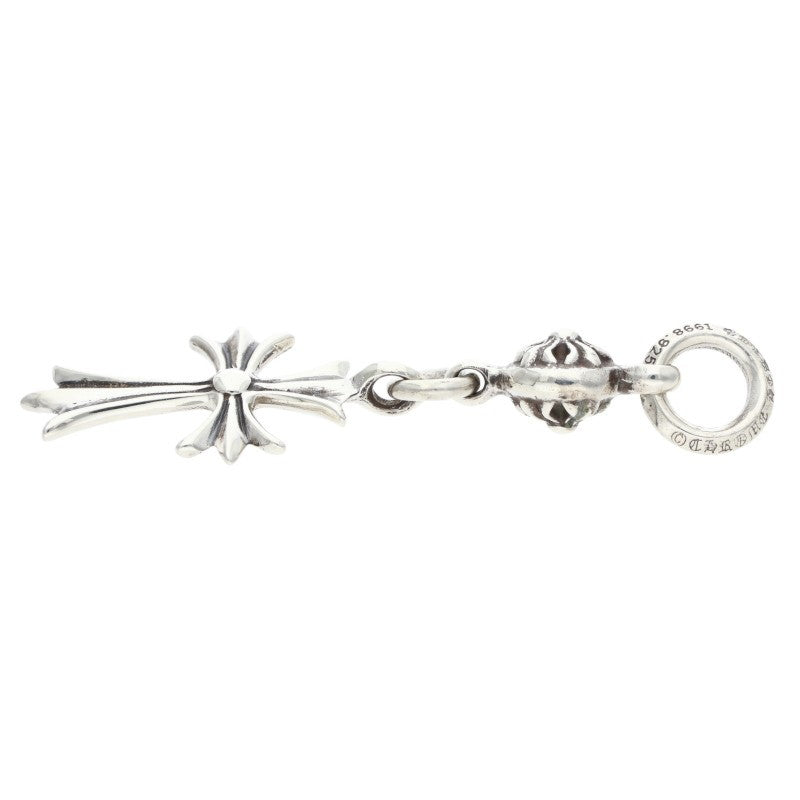 Chrome Hearts 1 Ball Tiny CH Cross Charm .925 Size ONE SIZE