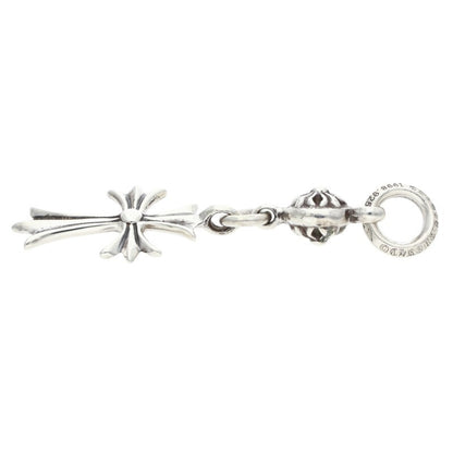 Chrome Hearts 1 Ball Tiny CH Cross Charm .925 Size ONE SIZE