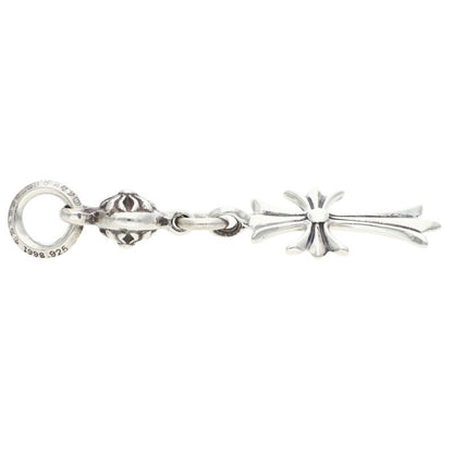 Chrome Hearts 1 Ball Tiny CH Cross Charm .925 Size ONE SIZE