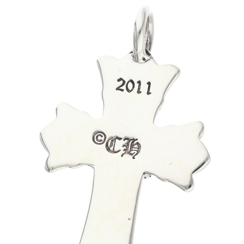Chrome Hearts Double CH Cross Charm .925 Size ONE SIZE