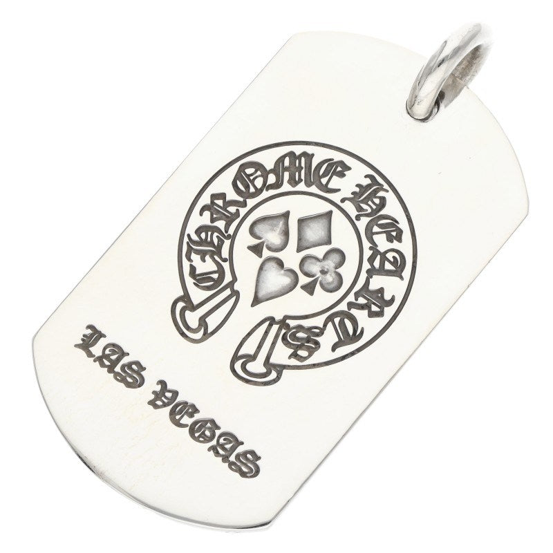 Chrome Hearts LV Limited Large Dog Tag .925 Size ONE SIZE