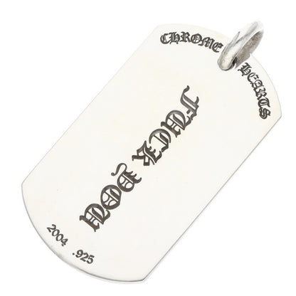 Chrome Hearts LV Limited Large Dog Tag .925 Size ONE SIZE
