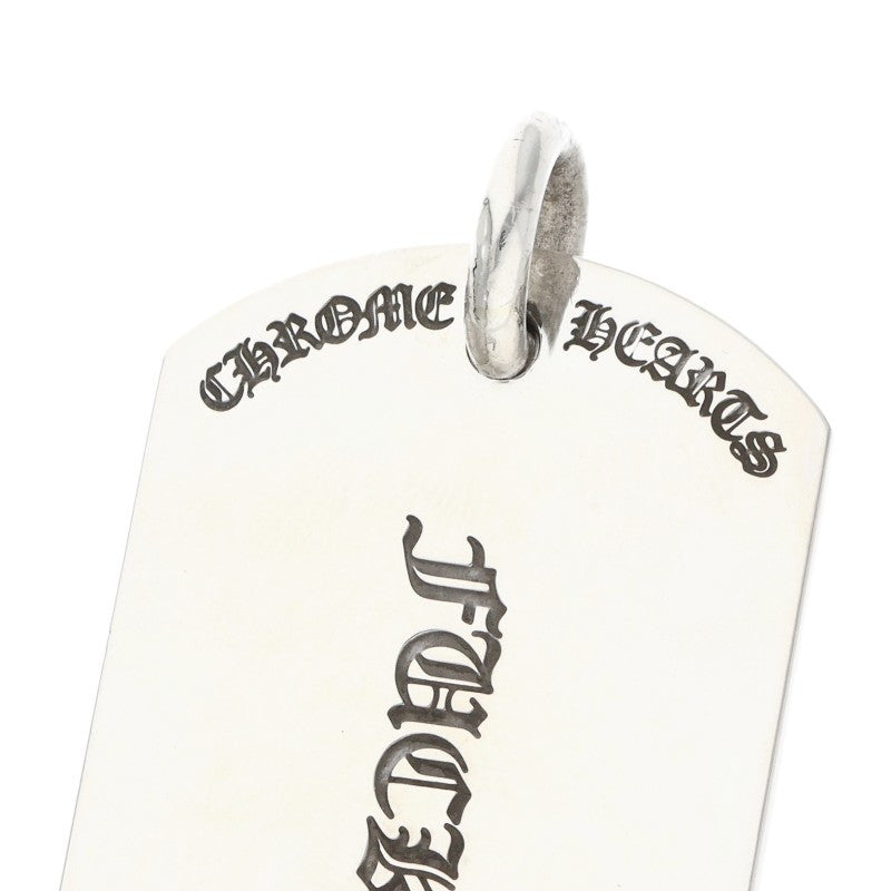 Chrome Hearts LV Limited Large Dog Tag .925 Size ONE SIZE