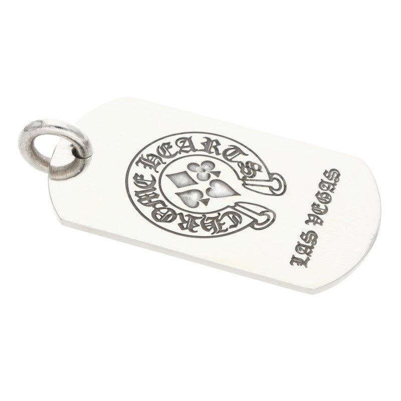 Chrome Hearts LV Limited Large Dog Tag .925 Size ONE SIZE