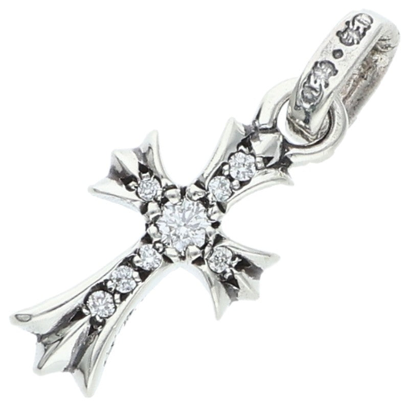 Chrome Hearts Baby Fat Pave Diamond Charm .925 Size Multi
