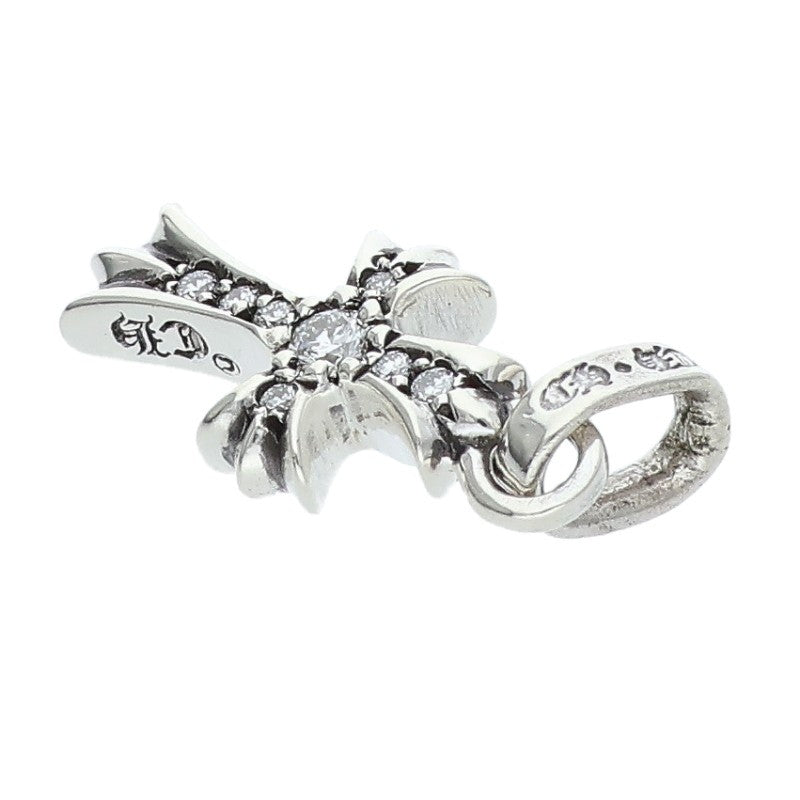 Chrome Hearts Baby Fat Pave Diamond Charm .925 Size Multi