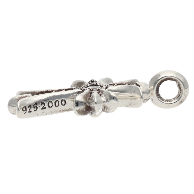 Chrome Hearts Tiny Fat Cross Pave Diamond .925 Size ONE SIZE