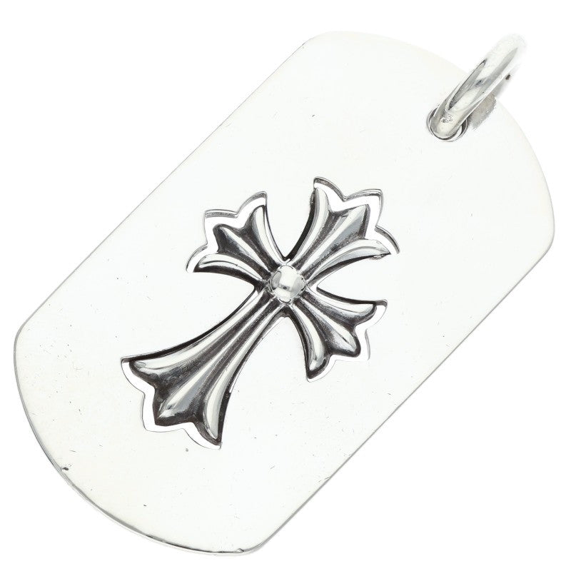 Chrome Hearts Cutout Tiny Cross Large Dog Tag Size ONE SIZE