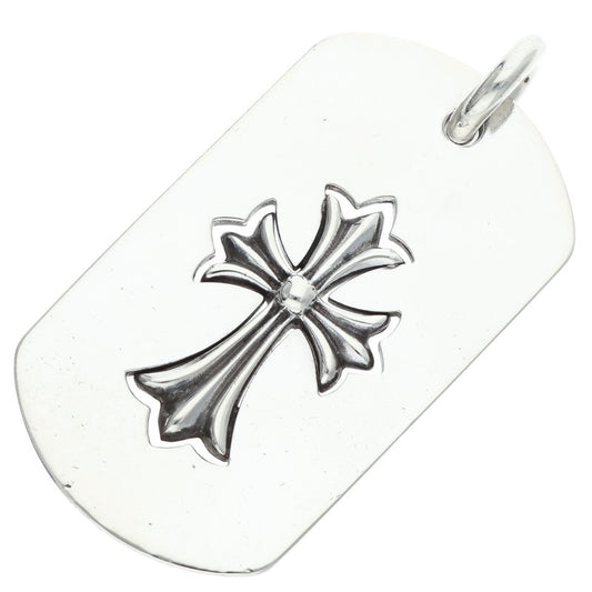 Chrome Hearts Cutout Tiny Cross Large Dog Tag Size ONE SIZE