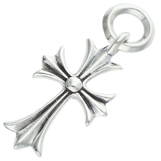 Chrome Hearts Tiny CH Cross Charm Silver 925 Size ONE SIZE