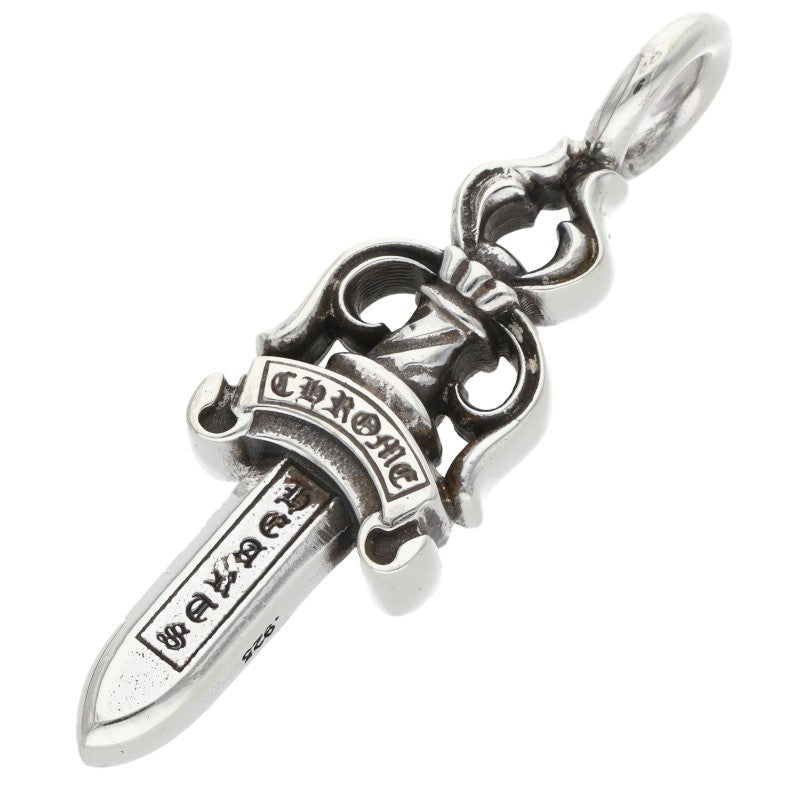 Chrome Hearts Double Dagger Pendant Silver 925