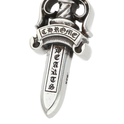Chrome Hearts Double Dagger Pendant Silver 925