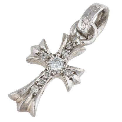 Chrome Hearts 18K WG Baby Fat Pave Diamond Size ONE SIZE