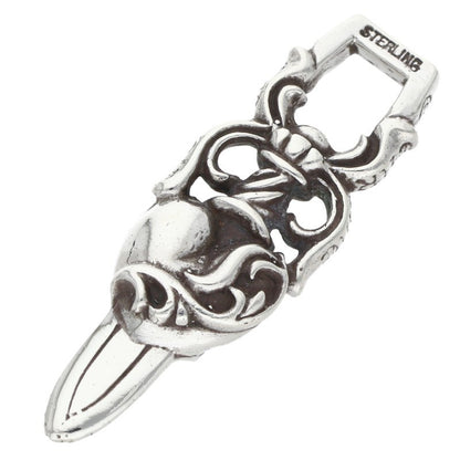 Chrome Hearts Dagger Heart Sterling Silver Size ONE SIZE