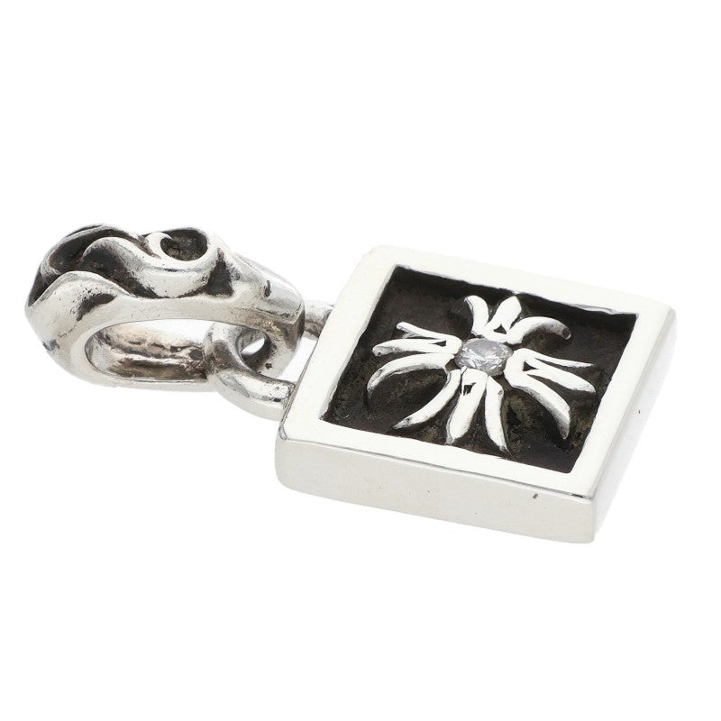 Chrome Hearts Framed CH Plus 1 Diamond Charm Size ONE SIZE