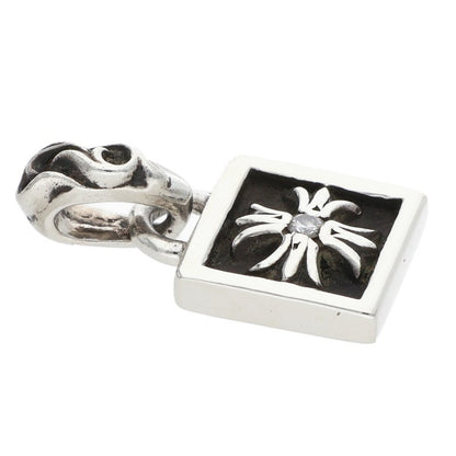 Chrome Hearts Framed CH Plus 1 Diamond Charm Size ONE SIZE