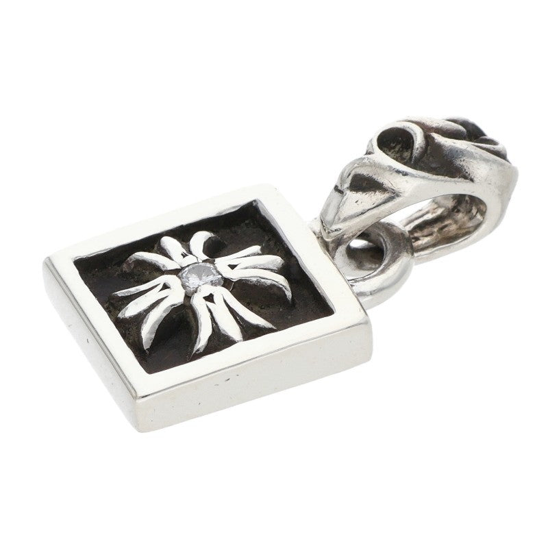 Chrome Hearts Framed CH Plus 1 Diamond Charm Size ONE SIZE