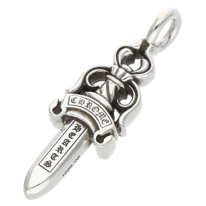 Chrome Hearts Double Dagger Silver Necklace Size ONE SIZE