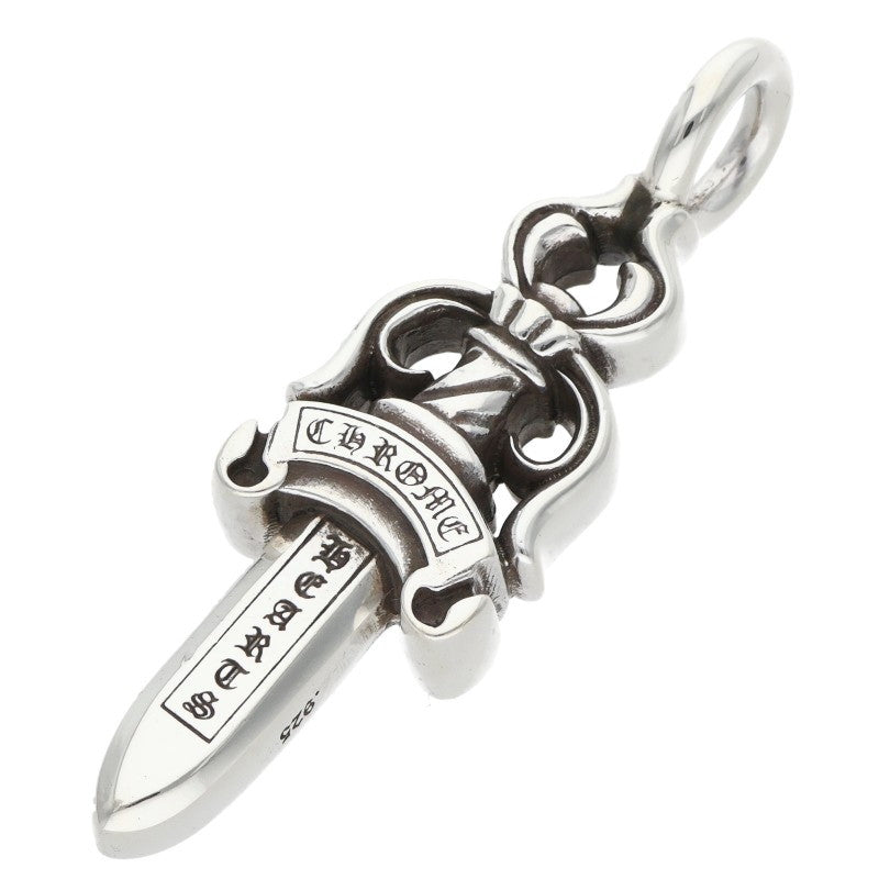 Chrome Hearts Double Dagger Silver Necklace Size ONE SIZE