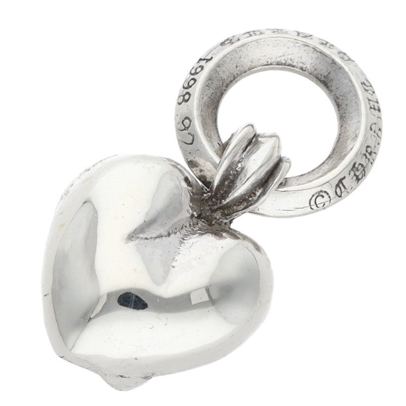 Chrome Hearts Heart Charm Silver Necklace Top Size ONE SIZE