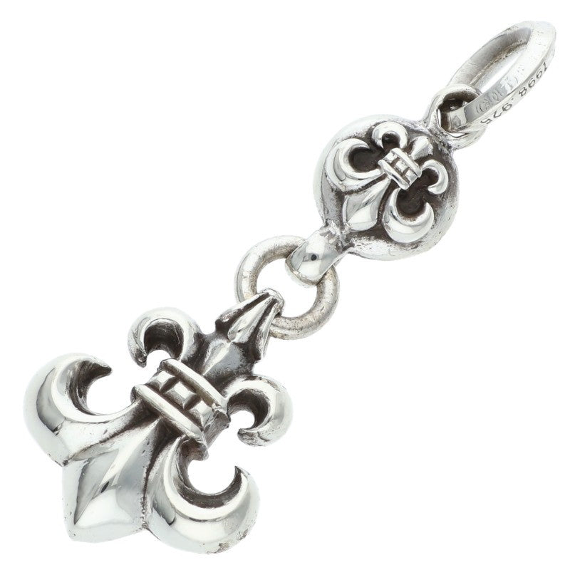 Chrome Hearts 1 Ball BS Fleur Charm Silver 925 Size ONE SIZE