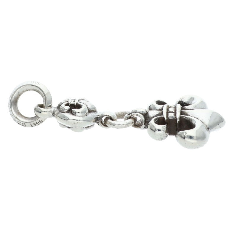Chrome Hearts 1 Ball BS Fleur Charm Silver 925 Size ONE SIZE