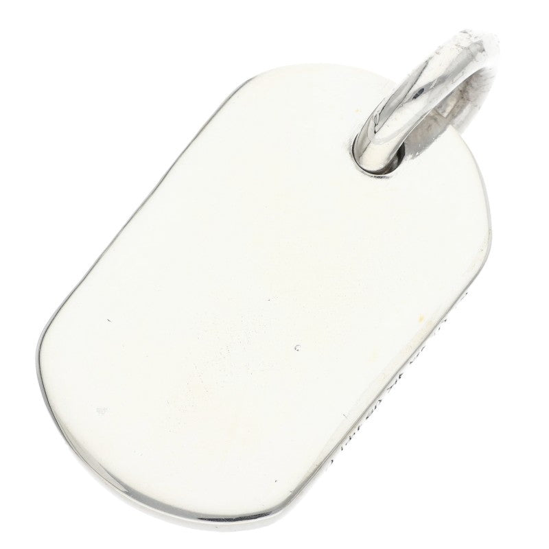 Chrome Hearts Dagger Small Dog Tag Silver Size ONE SIZE