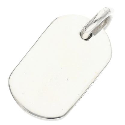 Chrome Hearts Dagger Small Dog Tag Silver Size ONE SIZE