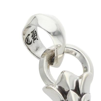 Chrome Hearts Double CH Cross w/ Bale Silver Size ONE SIZE
