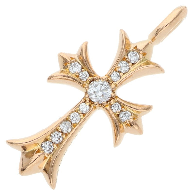 Chrome Hearts 22K Tiny Fat Cross Pave Diamond Size ONE SIZE
