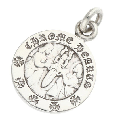 Chrome Hearts 925 Angel Medal Charm V2 Silver Size ONE SIZE