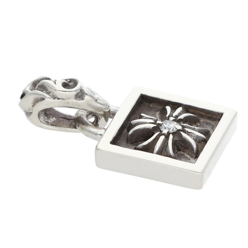 Chrome Hearts 925 Framed CH Plus 1 Diamond Size ONE SIZE