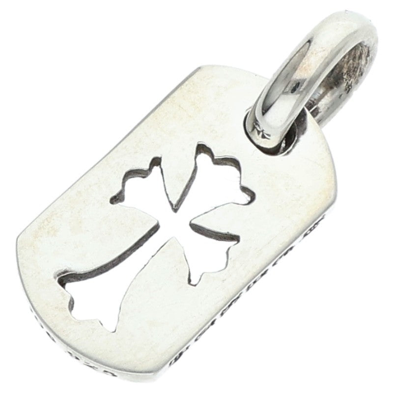 Chrome Hearts 925 Tiny Cutout Cross Dog Tag Size ONE SIZE